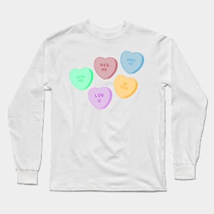 Hearts Long Sleeve T-Shirt